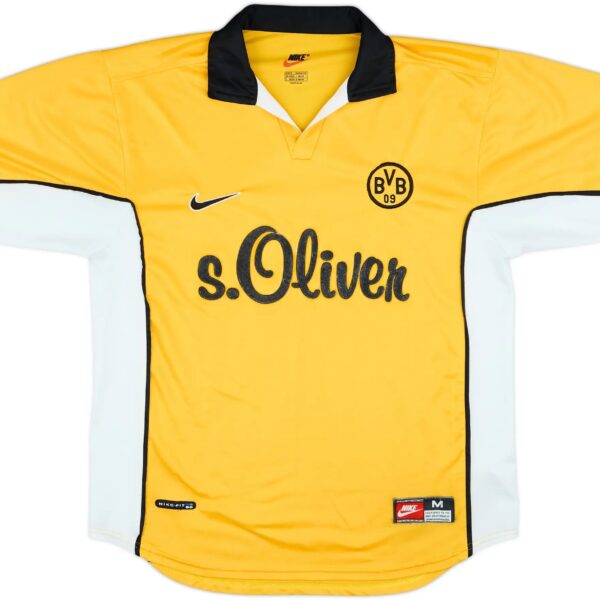 1998-00 Borussia Dortmund Home Shirt - 9/10