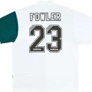 1995-96 Liverpool adidas Originals Reissue Away Shirt Fowler #23
