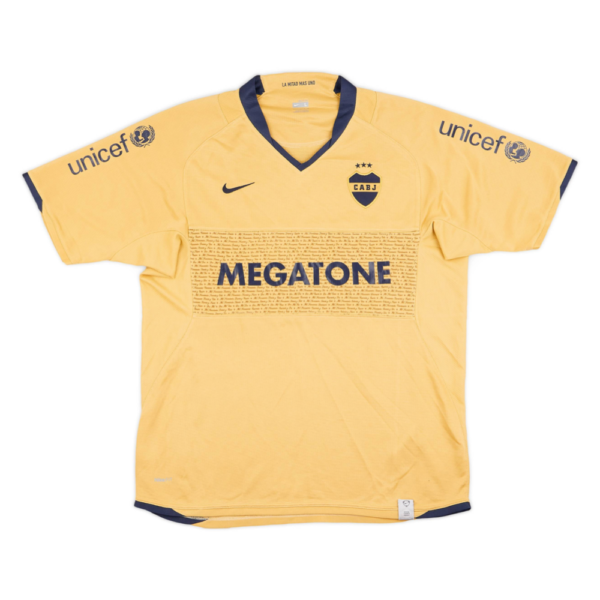 2007-08 CA Boca Juniors 2a Equipación