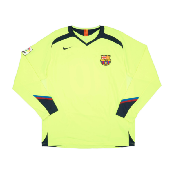2005-06 FC Barcelona 2a Equipación Manga Larga