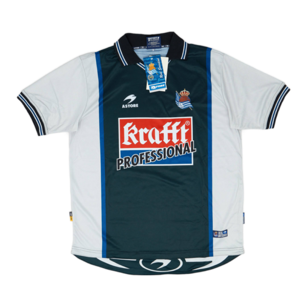 2000-02 Real Sociedad de Fútbol de Fútbol 2a Equipación