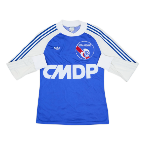 1978-79 RC Strasbourg Alsace 1a Equipación Manga Larga