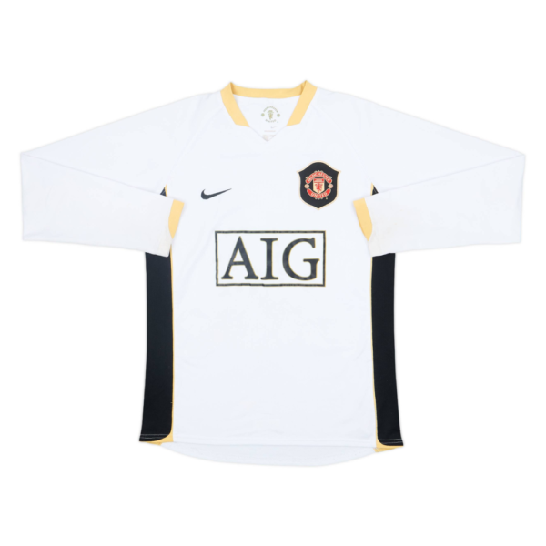 2006-08 Manchester United FC 2a Equipación Manga Larga