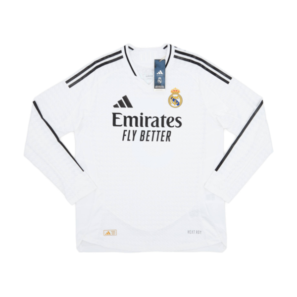 2024-25 Real Madrid CF 1a Equipación Manga Larga